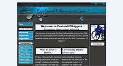 Desktop Screenshot of customhdbaggers.com